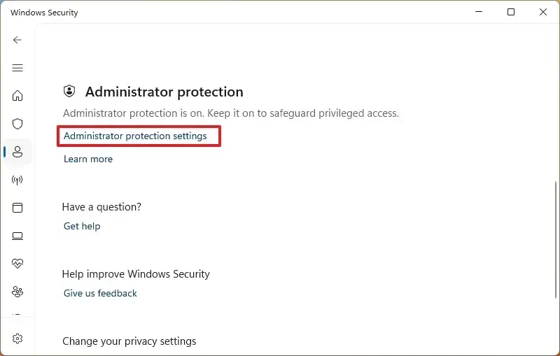 如何在Windows 11上启用“管理员保护”安全功能?插图 如何在Windows 11上启用“管理员保护”安全功能?插图