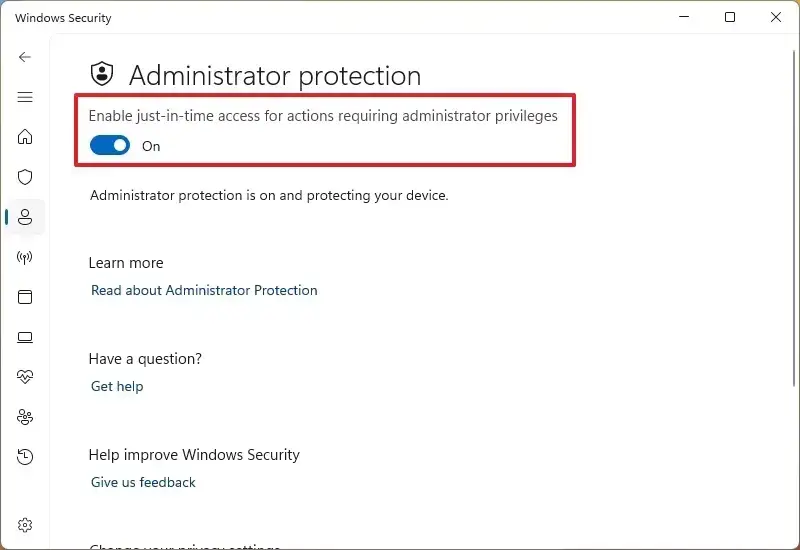 如何在Windows 11上启用“管理员保护”安全功能?插图1 如何在Windows 11上启用“管理员保护”安全功能?插图1