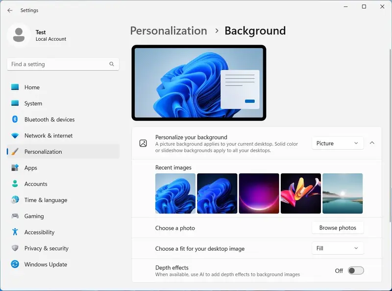 微软可能已经放弃了Windows 11的AI定制功能和动态壁纸插图 微软可能已经放弃了Windows 11的AI定制功能和动态壁纸插图