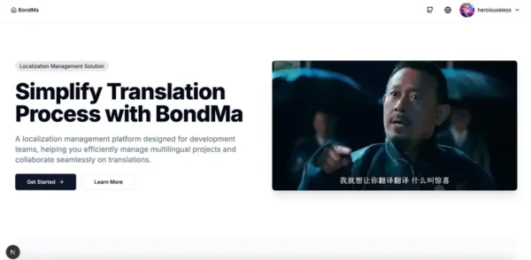 Bondma – 多语言翻译管理平台