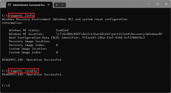 如何在 Windows 11/10 上轻松启用或禁用 WinRE？一文读懂操作步骤