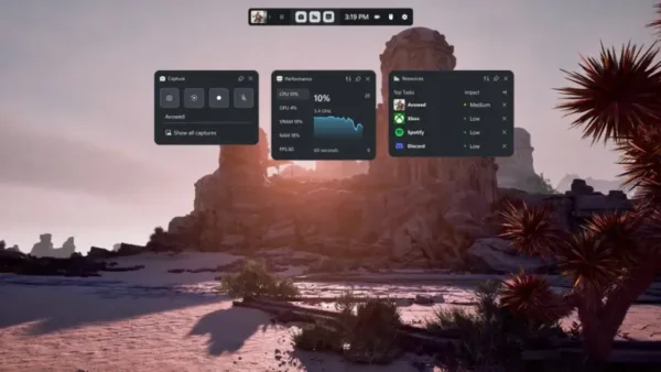 Windows Game Bar更新，为PC掌机玩家带来更友好体验！