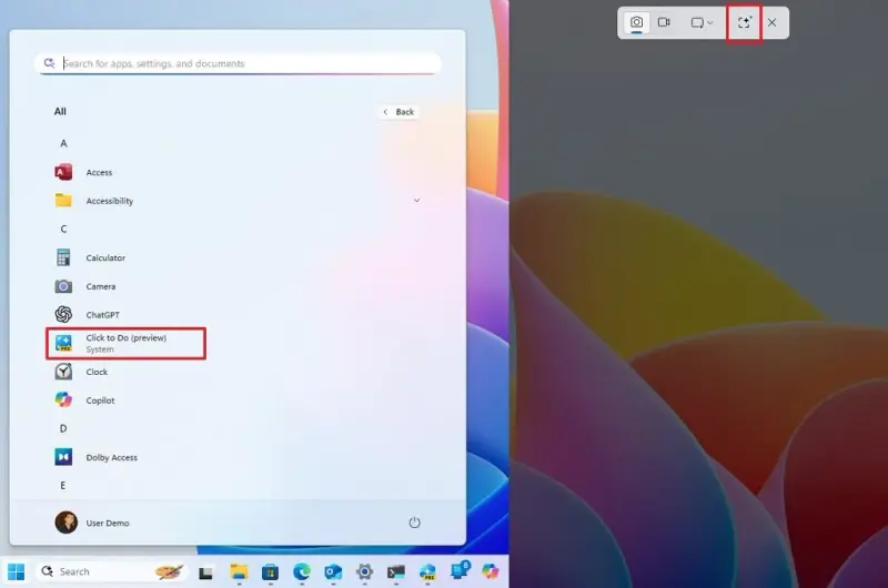 如何在Windows 11上使用“Click to Do”对文本和图像执行AI操作?插图1 如何在Windows 11上使用“Click to Do”对文本和图像执行AI操作?插图1