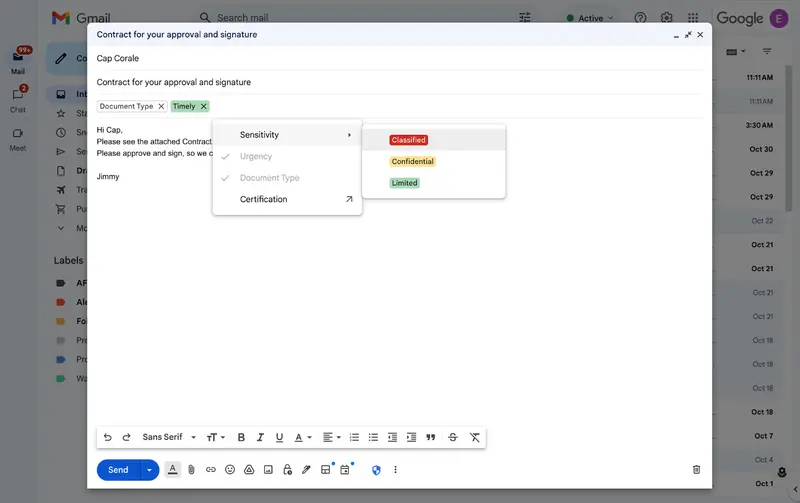 Gmail数据分类标签结束公测,现已全面推出插图 Gmail数据分类标签结束公测,现已全面推出插图