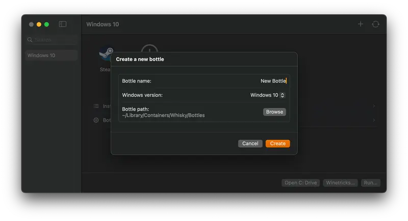 Whisky:Mac上玩Windows游戏的开源工具已停止开发插图1 Whisky:Mac上玩Windows游戏的开源工具已停止开发插图1