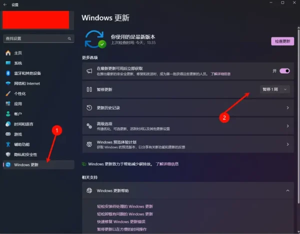 如何在 Windows 11 和 10 上暂停“星期二更新”？
