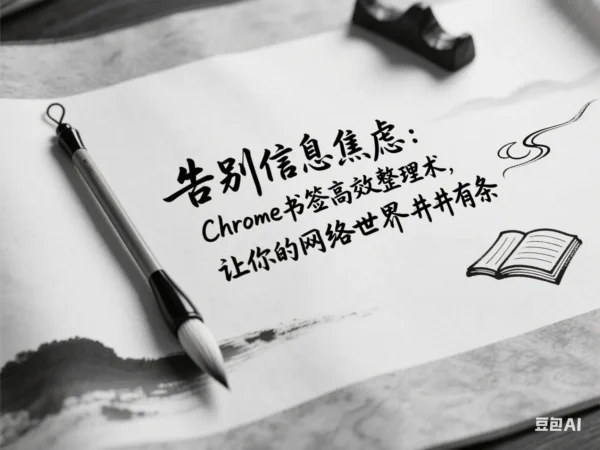 告别信息焦虑：Chrome书签高效整理术，让你的网络世界井井有条