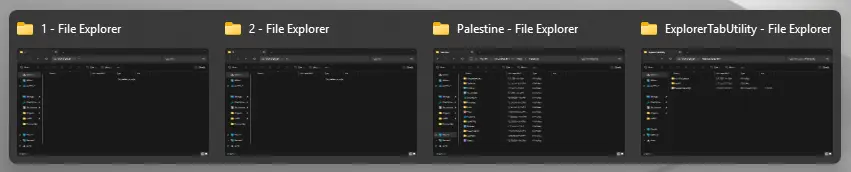 Explorer Tab Utility:第三方Windows 11 文件资源管理器插图 Explorer Tab Utility:第三方Windows 11 文件资源管理器插图