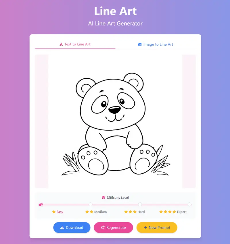 LineArt.app:一个免费又好用的 AI 线条图生成工具插图 LineArt.app:一个免费又好用的 AI 线条图生成工具插图