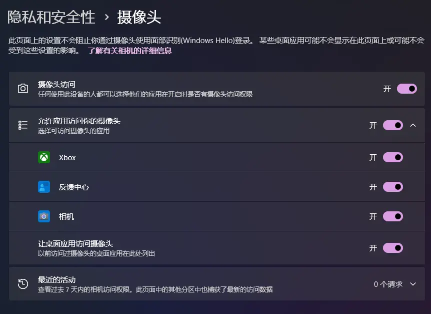 如何查看 Windows 11 上哪些程序正在访问你的摄像头或麦克风插图2 如何查看 Windows 11 上哪些程序正在访问你的摄像头或麦克风插图2