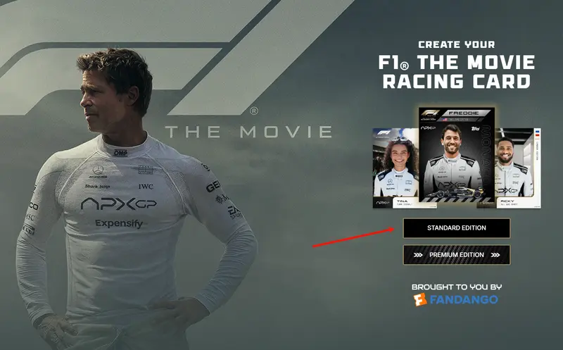 《F1:狂飙飞车》影迷互动新玩法|上传照片,秒变F1赛车手!插图 《F1:狂飙飞车》影迷互动新玩法|上传照片,秒变F1赛车手!插图