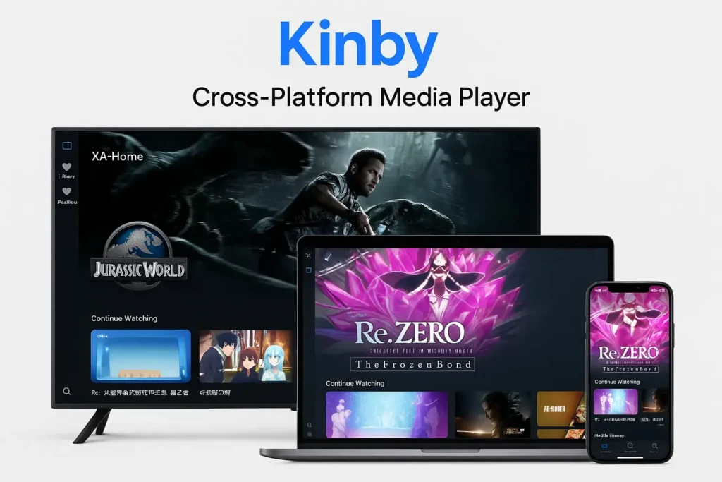 Kinby:全平台媒体播放器,支持 Emby & Jellyfin,打造你的专属家庭影院插图 Kinby:全平台媒体播放器,支持 Emby & Jellyfin,打造你的专属家庭影院插图