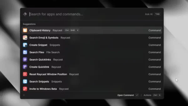 Raycast for Windows 首次亮相：现已开启 Beta 测试