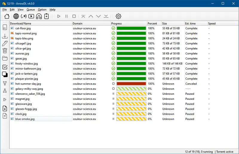 ArrowDL:高效、灵活的开源下载管理器插图 ArrowDL:高效、灵活的开源下载管理器插图