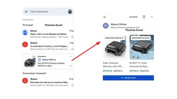 谷歌Gmail 的广告正在变得更“像广告”