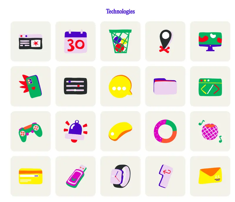 Open Stickers:简洁实用的免费插图资源,支持多种设计工具插图1 Open Stickers:简洁实用的免费插图资源,支持多种设计工具插图1
