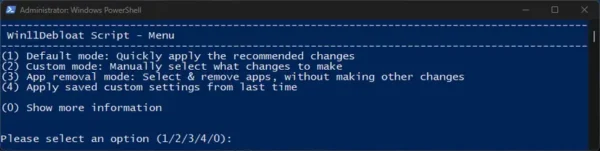 Win11Debloat：一键清理 Windows 11 预装臃肿应用与系统干扰