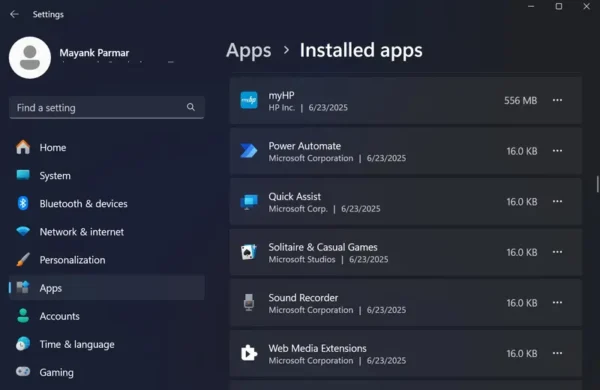 Windows 11 24H2 更新：36 个内置应用默认完整安装，系统更安全但占用更多空间