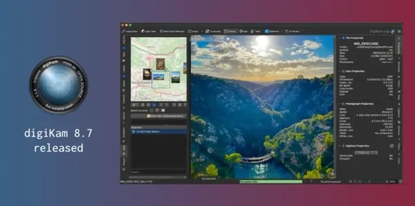 digiKam 8.7 发布：AI 面部扫描改进、GPU 支持增强与自动旋转插件上线