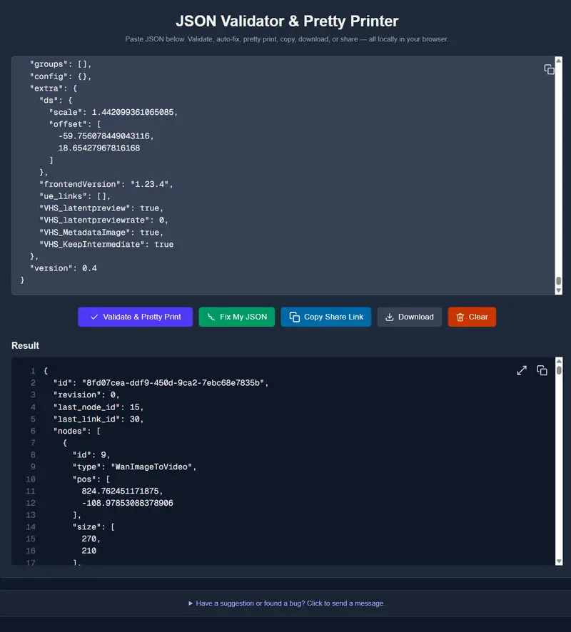 JSON Tidy:让混乱的 JSON 一眼清晰,这款免费工具值得一试插图1 JSON Tidy:让混乱的 JSON 一眼清晰,这款免费工具值得一试插图1
