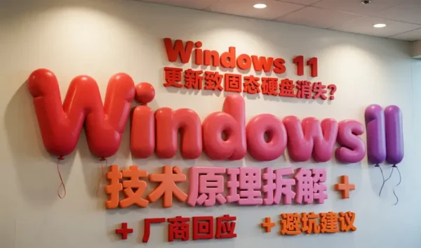 Windows 11 KB5063878 更新致 SSD 消失？技术原理拆解 + 厂商回应 + 避坑建议