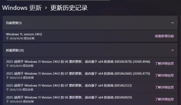 如何修复 Windows 11 KB5063878 更新安装失败问题？