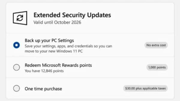 微软终于修复 Windows 10 免费扩展更新注册问题