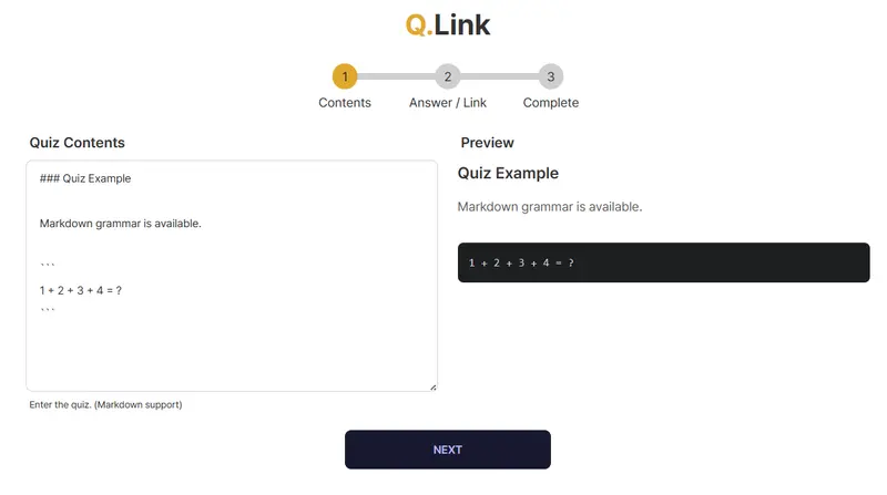 链接分享工具Q.Link：用一道小测验，决定谁能打开你的链接插图1