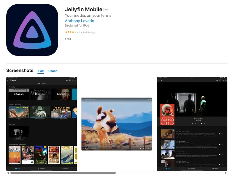 Jellyfin iOS 1.7.0 发布:终于支持离线下载插图1 Jellyfin iOS 1.7.0 发布:终于支持离线下载插图1