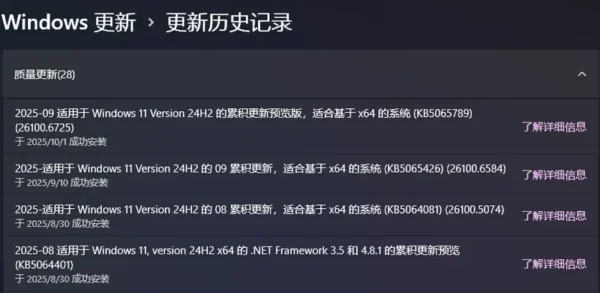 Windows 11 24H2（KB5065789）发布：可改音量指示器，文件管理器添 AI 操作