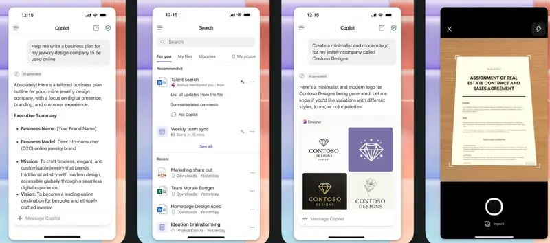 Microsoft 365 移动端大改版:Copilot 主导,Office 功能被藏进二级菜单插图 Microsoft 365 移动端大改版:Copilot 主导,Office 功能被藏进二级菜单插图