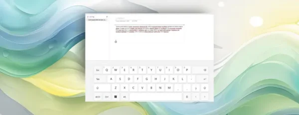 OneNote 触控体验升级：自动弹出触摸键盘 + 内置图片裁剪