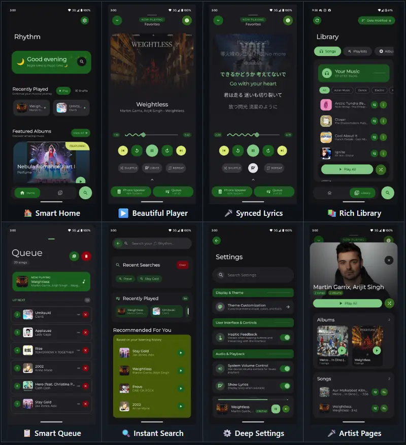 Rhythm:专注音频体验的开源音乐播放器插图 Rhythm:专注音频体验的开源音乐播放器插图