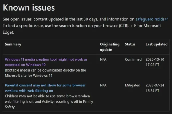 微软确认 Windows 10 上的媒体创建工具出现故障，提供替代升级方案