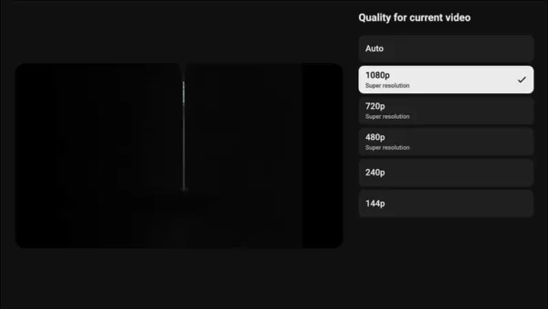 YouTube 推出“超级分辨率”：AI 自动提升低清视频画质