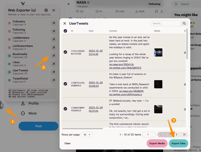 twitter-web-exporter :无需 API 密钥的 Twitter 数据导出工具插图1 twitter-web-exporter :无需 API 密钥的 Twitter 数据导出工具插图1