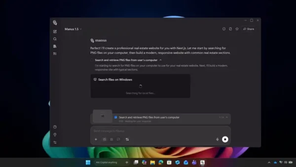 Windows 11 文件管理器迎AI革新：支持Claude/Manus访问本地文件，无需上传云端