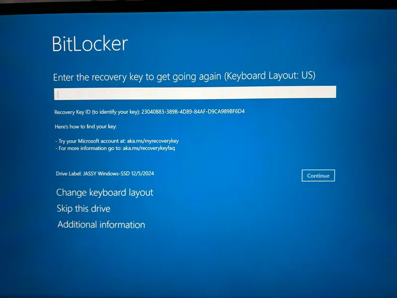 微软确认:2025 年 10 月更新触发 BitLocker 恢复,企业设备需警惕插图1 微软确认:2025 年 10 月更新触发 BitLocker 恢复,企业设备需警惕插图1