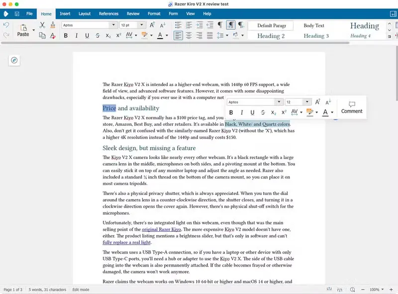 开源办公新选择！Collabora Office 桌面版上线：简洁界面+离线模式，免费下载 插图1