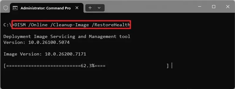 Windows 11 系统修复指南：DISM + SFC 命令分步操作，解决文件损坏与系统异常插图1