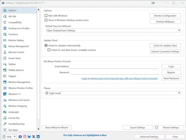 三屏及以上必装！DisplayFusion：多屏窗口/壁纸/自动化管理碾压原生