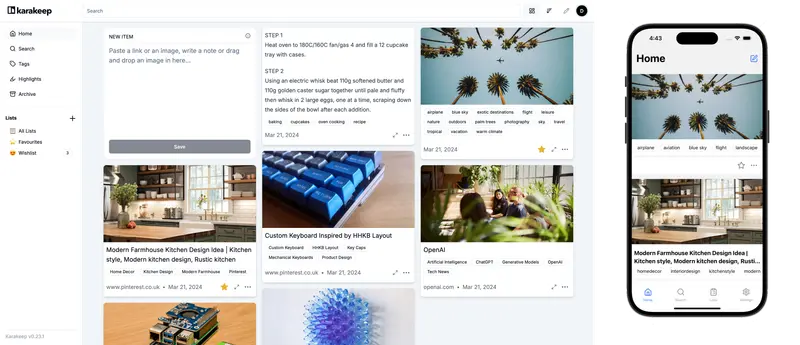 Karakeep:一个可自托管的开源书签管理工具,支持AI摘要与全文搜索插图 Karakeep:一个可自托管的开源书签管理工具,支持AI摘要与全文搜索插图
