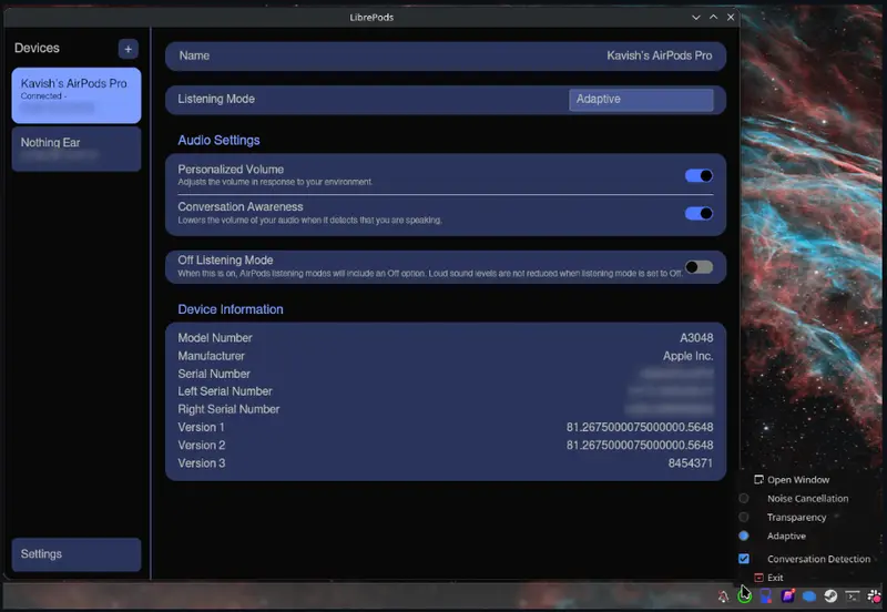 打破生态壁垒！LibrePods让AirPods Pro在非苹果设备上用满所有付费功能插图1