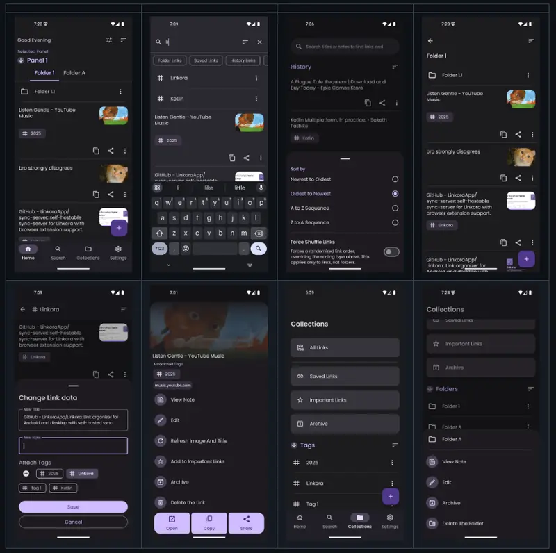 Linkora:跨平台链接管理工具,支持文件夹、标签与自主托管同步插图 Linkora:跨平台链接管理工具,支持文件夹、标签与自主托管同步插图