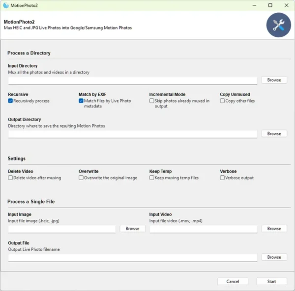 MotionPhoto2：一键合并图片+视频，生成 Google Photos 与三星相册兼容的动态照片