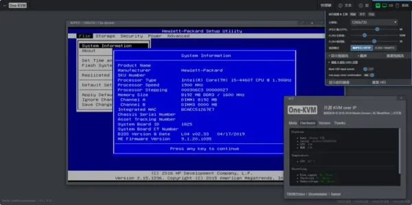 One-KVM：基于 PiKVM 的 DIY IP-KVM 解决方案