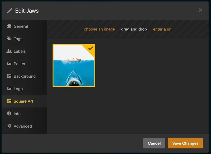 Plex 推出 Logo 与方形艺术作品自定义功能,增强本地媒体库控制力插图1 Plex 推出 Logo 与方形艺术作品自定义功能,增强本地媒体库控制力插图1