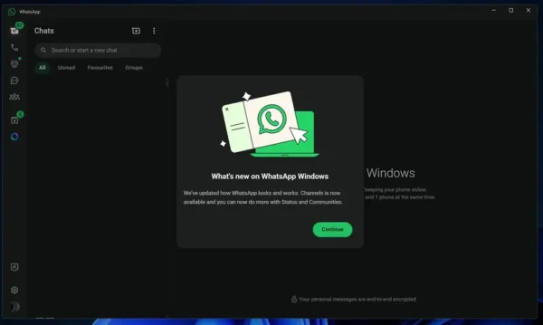WhatsApp Windows 版“反向升级”：放弃原生架构，内存占用暴涨10倍