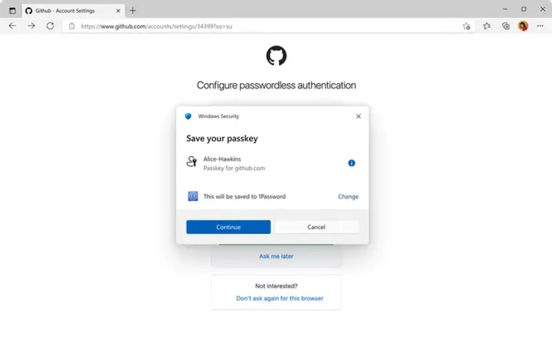 Windows 11迎来通行密钥重大升级插图