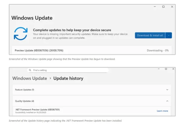 微软撤回Windows更新命名简化方案，恢复日期显示